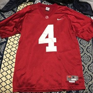 Alabama Crimson Tide Football Jersey! #4 Crimson